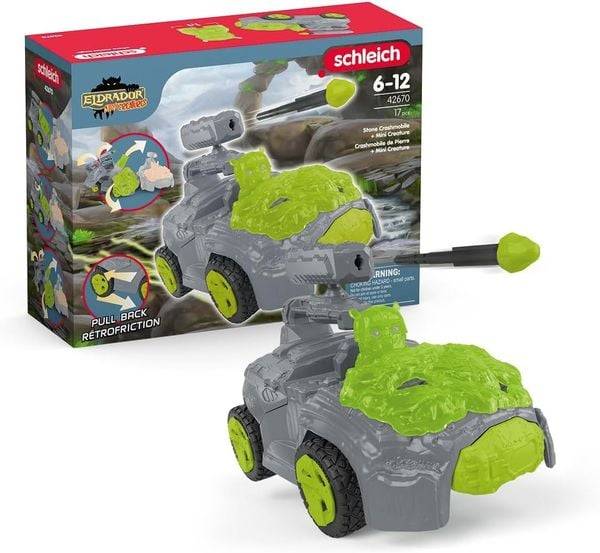 SCHLEICH - Eldrador Creatures Stein-Crashmobil 42670
