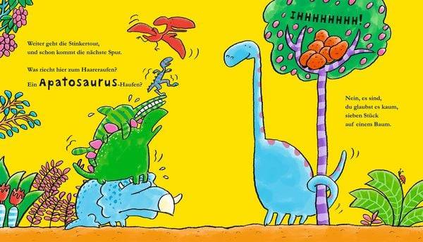 Wo ist das Klo für den Dino-Po?