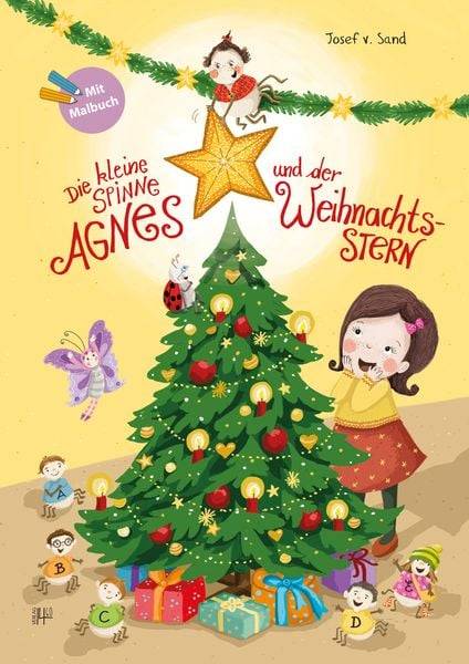 Die kleine Spinne Agnes und der Weihnachtsstern