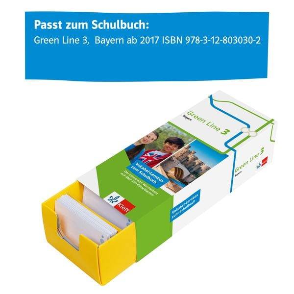 Green Line 3 Bayern Klasse 7 Vokabel-Lernbox zum Schulbuch