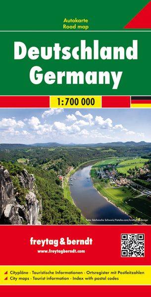 Deutschland, Autokarte 1:700.000