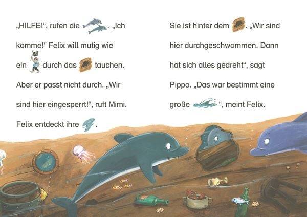 Bildermaus - Der kleine Delfin auf Schatzsuche