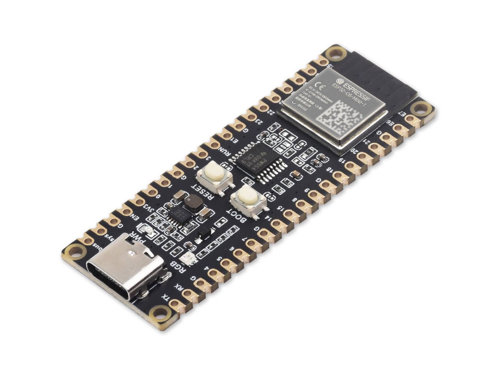 WaveShare ESP32-C6 Microcontroller WiFi 6 Development Board