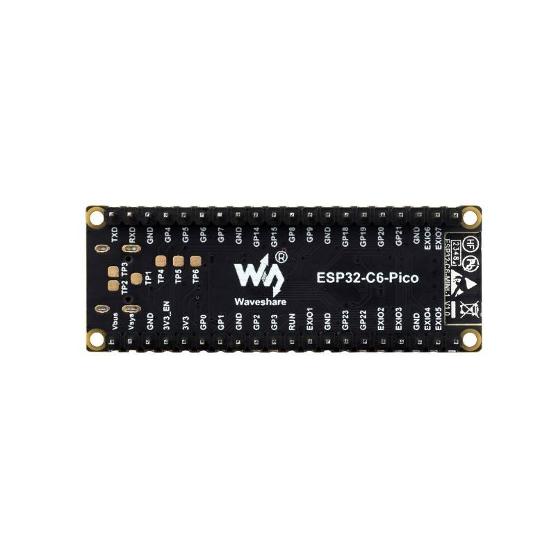 WaveShare ESP32-C6 Microcontroller WiFi 6 Development Board Pre-Soldered