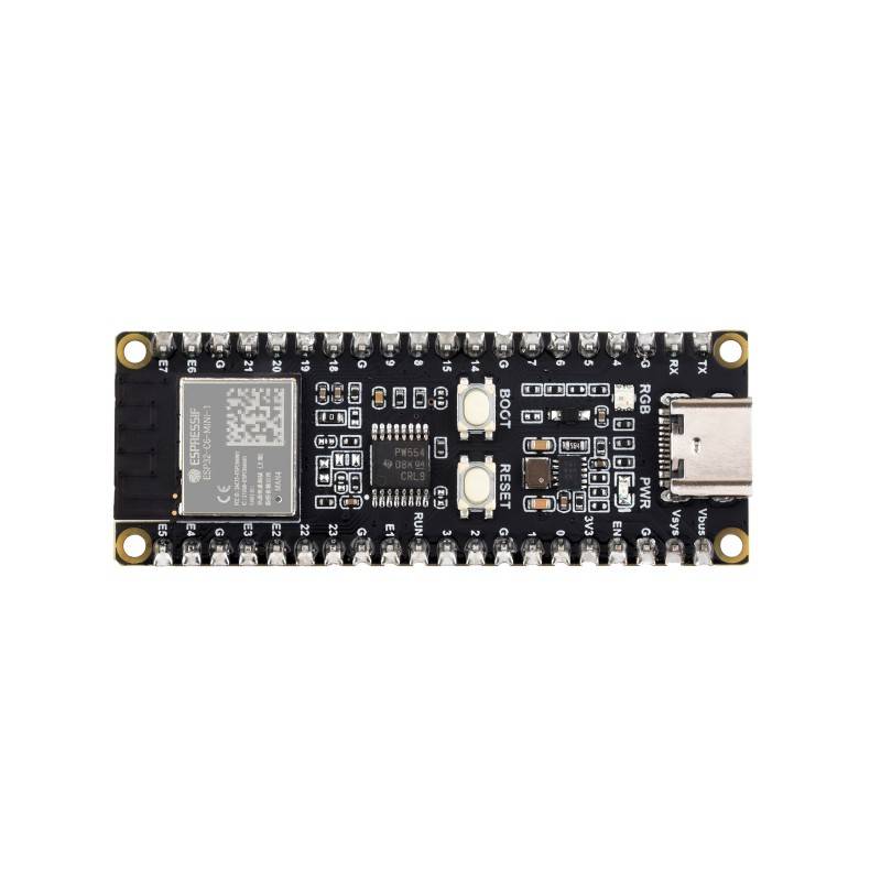 WaveShare ESP32-C6 Microcontroller WiFi 6 Development Board Pre-Soldered