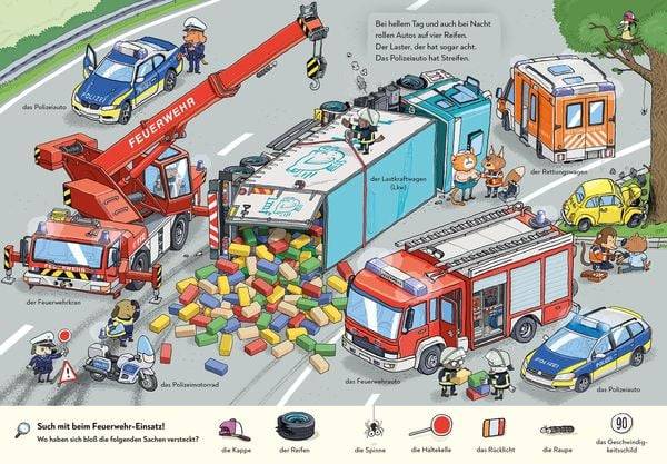 Alles rollt! – Mein Buch der Fahrzeuge