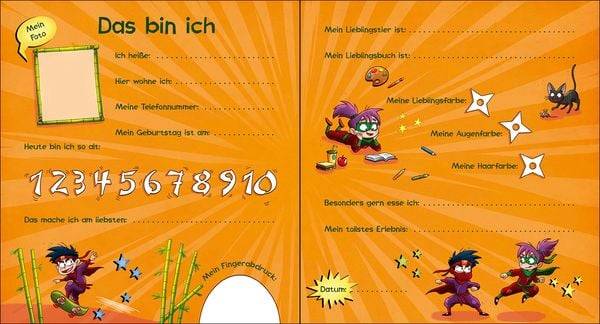 Meine Kindergarten-Freunde (Ninjas)