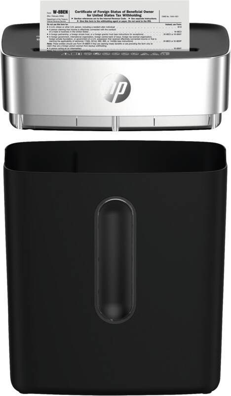 HP Aktenvernichter OneShred 8CC Black