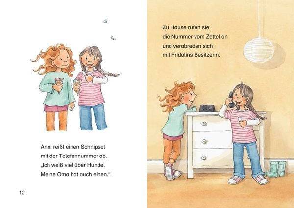 Leselöwen 1. Klasse - Zwei Freundinnen und ein verliebter Hund