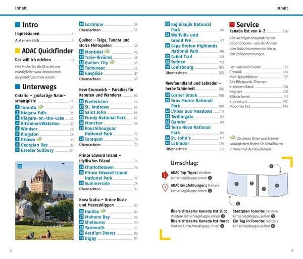 ADAC Reiseführer Kanada Ost