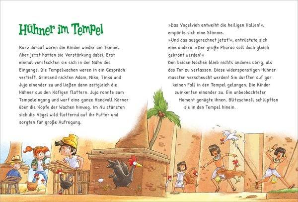 Die ZeitBande. Band 1. Der Zorn des Pharaos