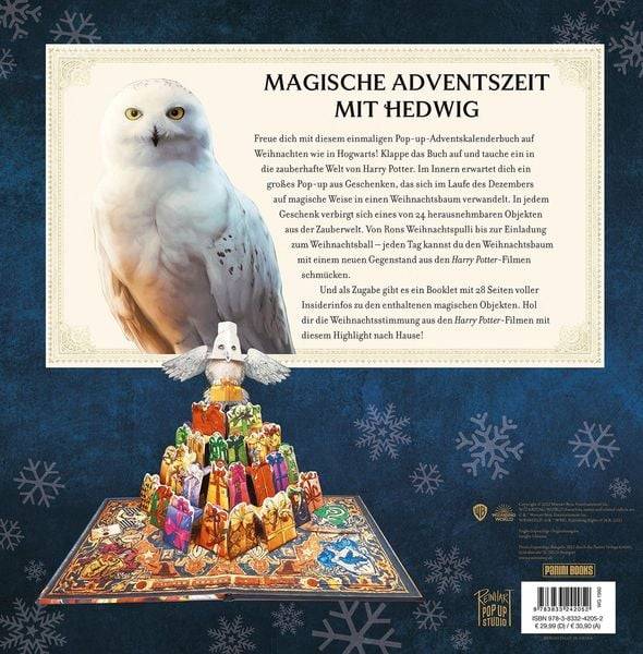 Aus den Filmen zu Harry Potter: Hedwig - ein magischer Pop-up Adventskalender