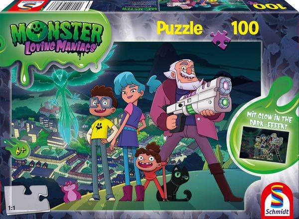 Schmidt Spiele - Monster Loving Maniacs: Nacht über Gruselbruch, 100 Teile