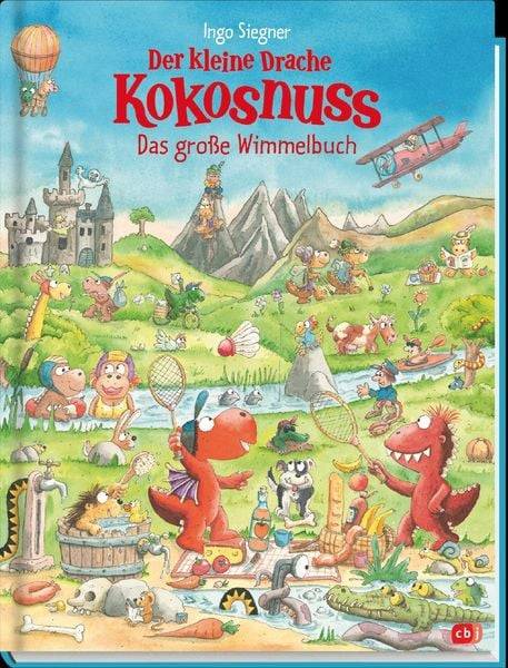 Der kleine Drache Kokosnuss - Das große Wimmelbuch