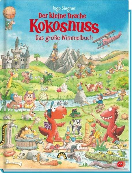 Der kleine Drache Kokosnuss - Das große Wimmelbuch