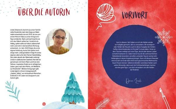 Mein Adventskalender-Häkelbuch: Helden der Kindheit – Merry X-Mas