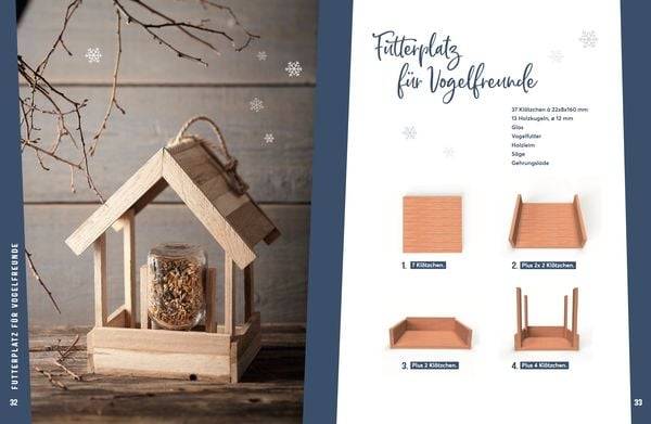 Weihnachtliches Klötzchenfieber. Stimmungsvolle DIYs aus Parketthölzern