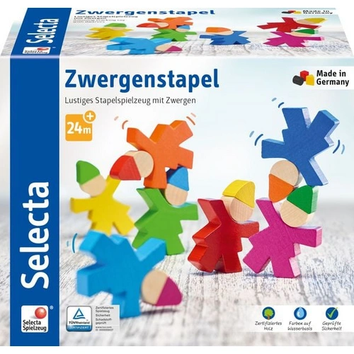 Schmidt Spiele - Selecta - Zwergenstapel, 7 Stk. Schmidt Spiele - Selecta - Zwergenstapel, 7 Stk.