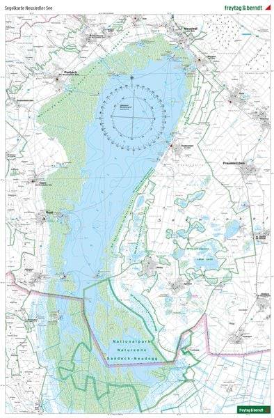 Neusiedler See - Eisenstadt - Leithagebirge - Rust - Sopron - Seewinkel Nationalpark 1 : 50 000. WK 271