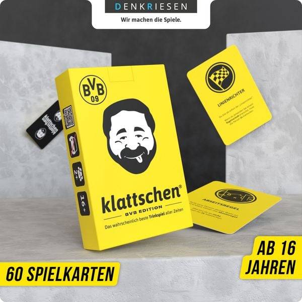 DENKRIESEN - klattschen® - Trinkspiel - BVB Edition