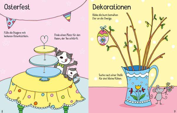 Mein erstes Stickerbuch: Ostern