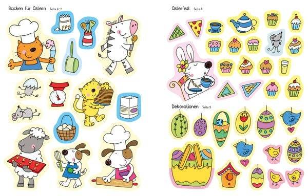 Mein erstes Stickerbuch: Ostern