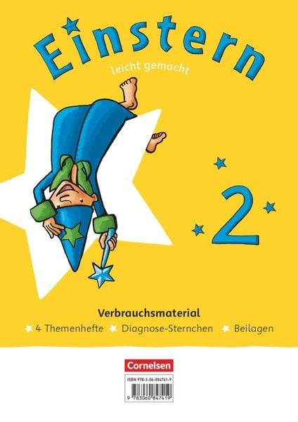 Einstern Mathematik 2 Leicht gemacht. Themenhefte 1-4, Diagnoseheft und Kartonbeilagen im Paket