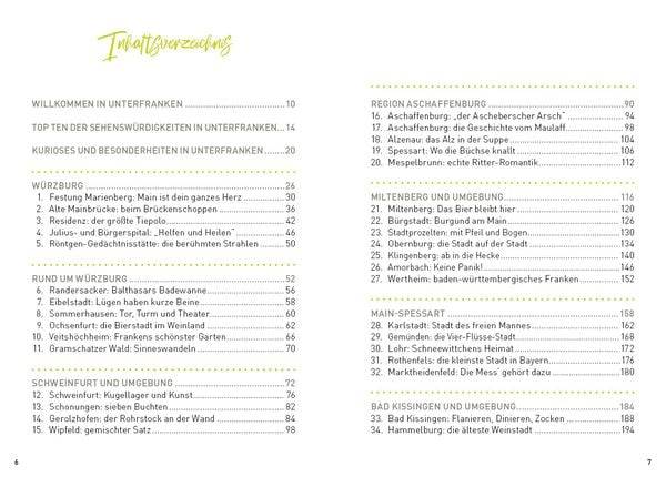 Unterfranken mit Würzburg und den Weindörfern am Main - HeimatMomente