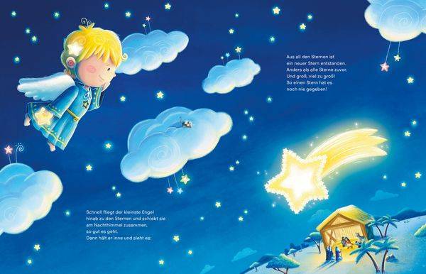 Ein kleiner Engel sorgt für Weihnachtswirbel