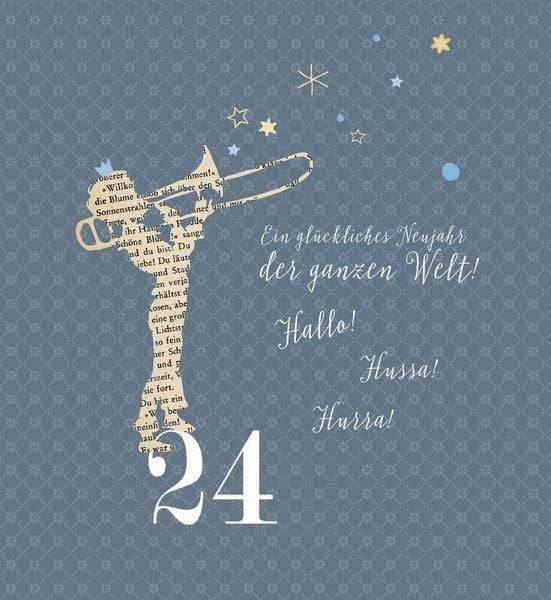 Adventskalenderbuch zum Aufschneiden