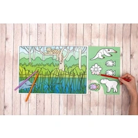 Wir basteln! - Malen, Ausschneiden, Kleben - Dschungel Wir basteln! - Malen, Ausschneiden, Kleben - Dschungel