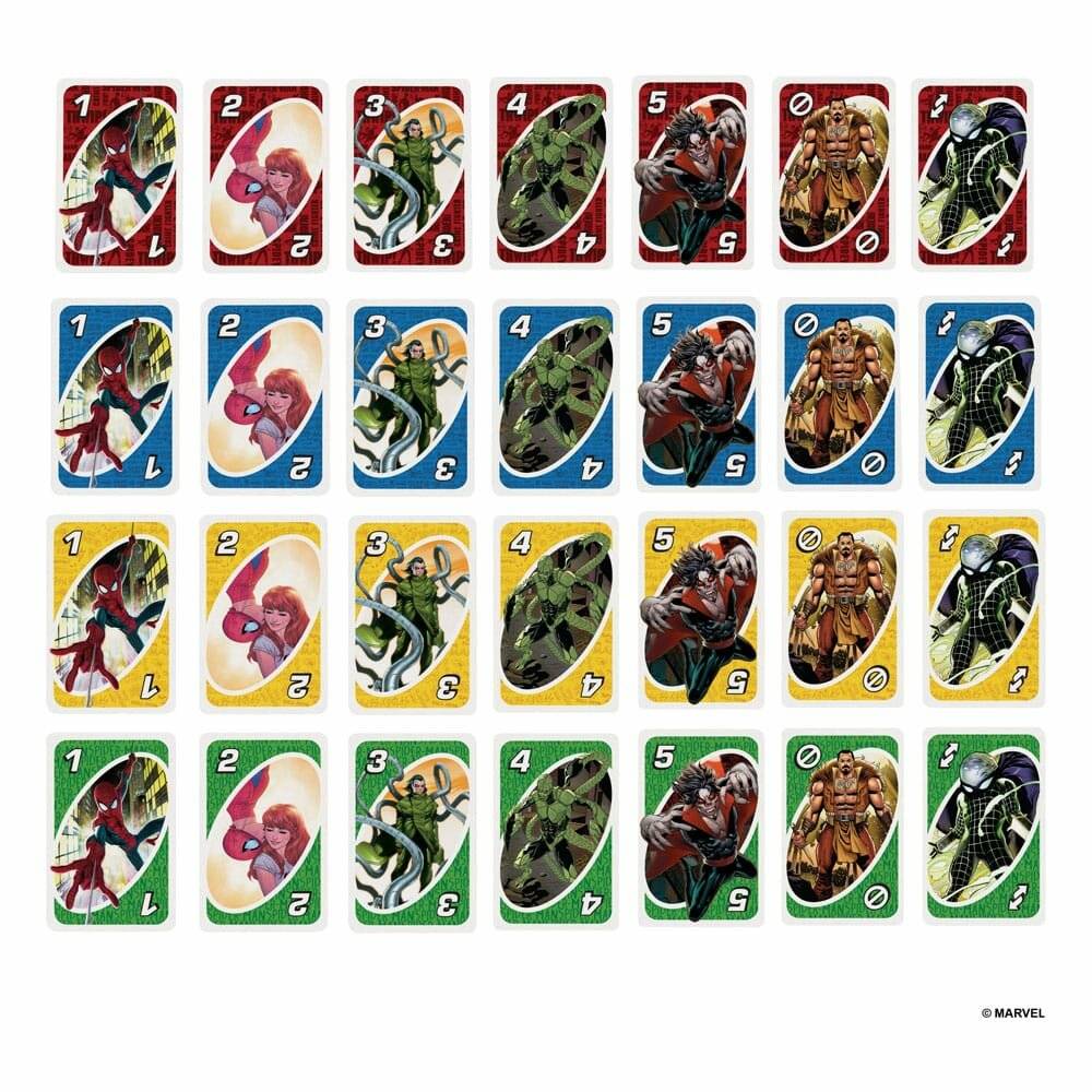 Mattel UNO Spider-Man