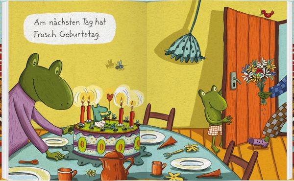 Sag mal DANKE, du Frosch!