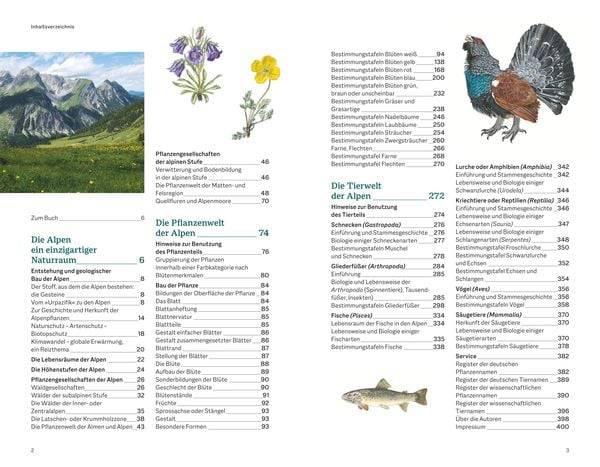 Der illustrierte Naturführer Alpen
