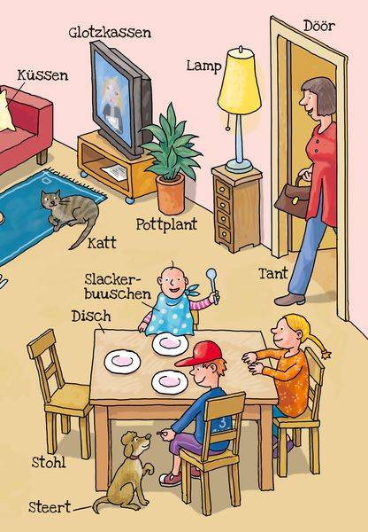 Platt för Kinner - Een Wöörbook mit Biller