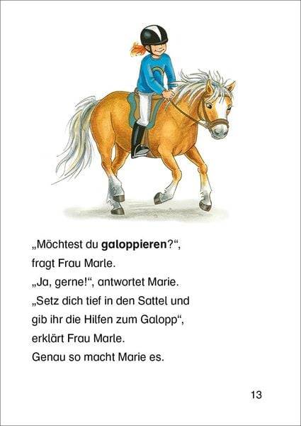 Leselöwen 2. Klasse - Der erste Ausritt auf Ponyhof Apfelblüte