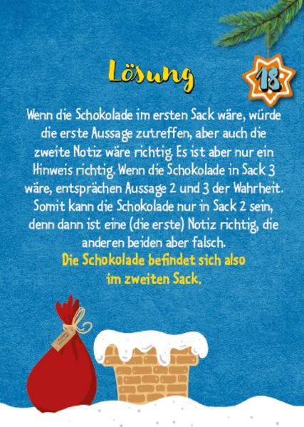 Rätseladventskalender to go 2