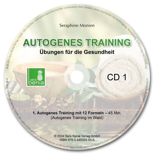 Autogenes Training | Übungen für die Gesundheit | 2 CDs | 3 Entspannungsübungen mit Entspannungsmusik {Tiefenentspannung, vegetatives Nervensystem