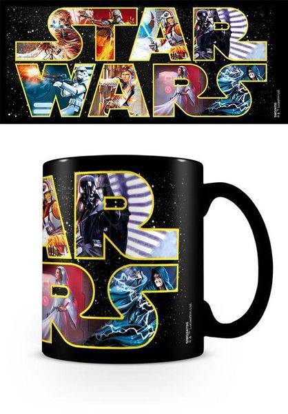 Star Wars (logo Characters) Heat Change Mug