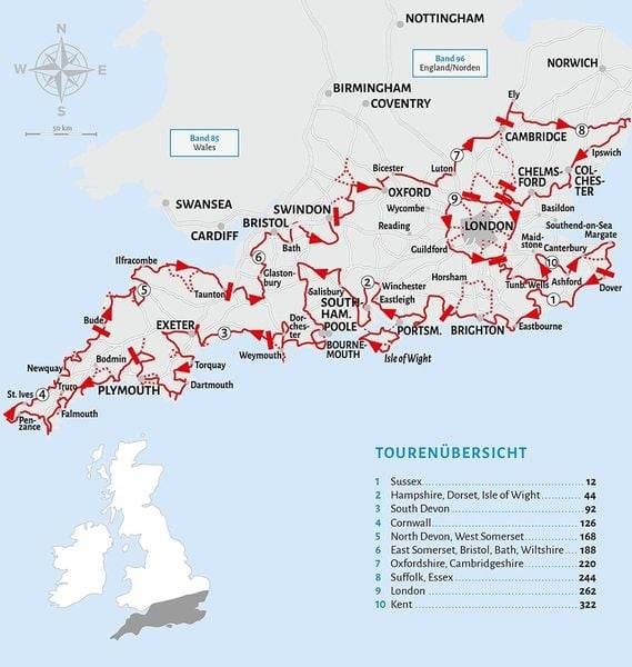 Entdeckertouren mit dem Wohnmobil England