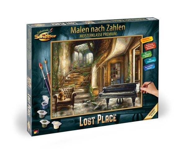 Schipper 609130908 - Malen nach Zahlen, Lost Place, 40x50cm