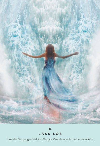 Healing Waters Orakel - 44 Karten mit Botschaften und Anleitungen