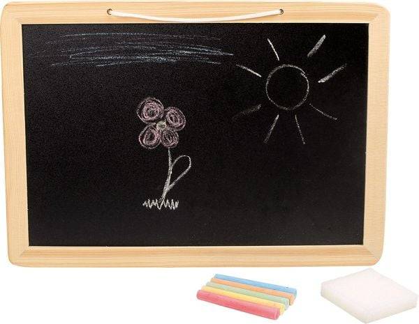 Small foot 3497 - Tafel mit Kreide und Schwamm, 33x23x1cm