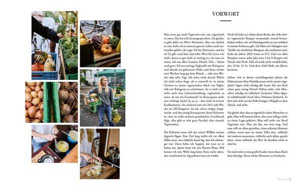 Wochenmarkt. Vegetarisch