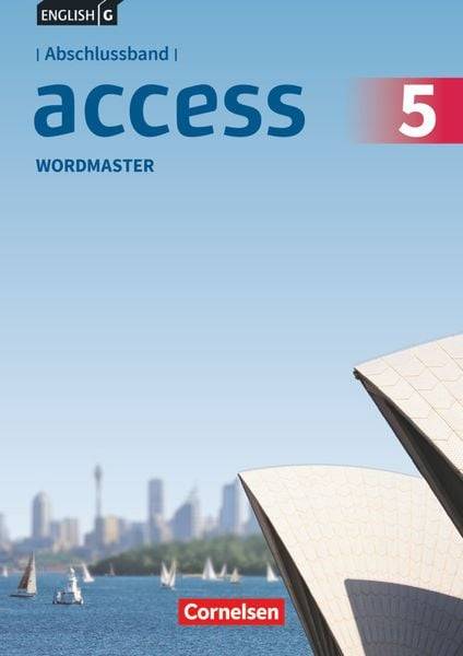 English G Access Abschlussband 5: 9. Schuljahr - Allgemeine Ausgabe - Wordmaster mit Lösungen