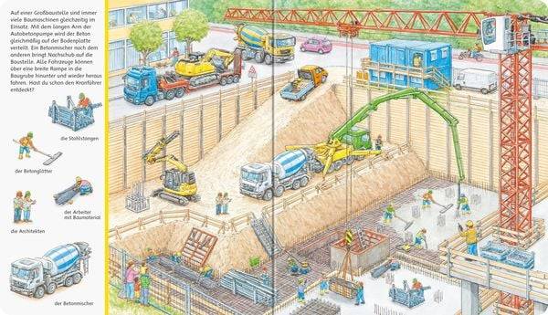 Mein großes Sachen suchen: Viele, viele Baustellen