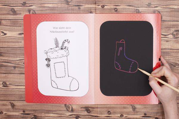 Mein großer Kreativ-Kratzelspaß: Weihnachten