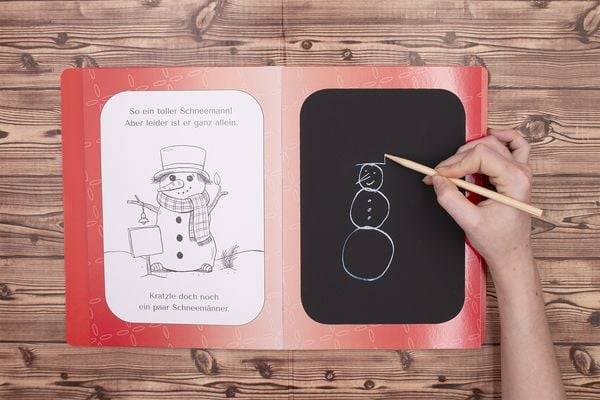 Mein großer Kreativ-Kratzelspaß: Weihnachten