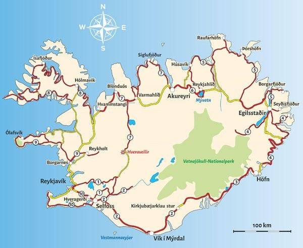 Entdeckertouren mit dem Wohnmobil Island