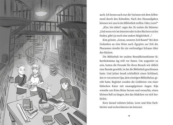 Die Zeitdetektive, 1, Kleopatra und der Biss der Kobra